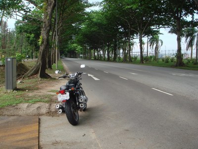 At Changi Coast road