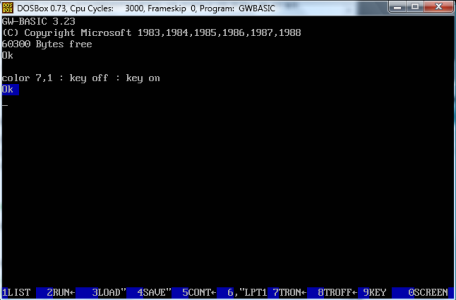 GW-BASIC 3.23